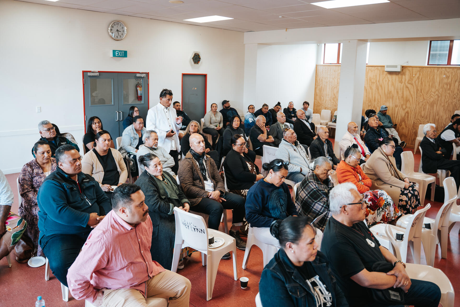 Kaiga community meeting