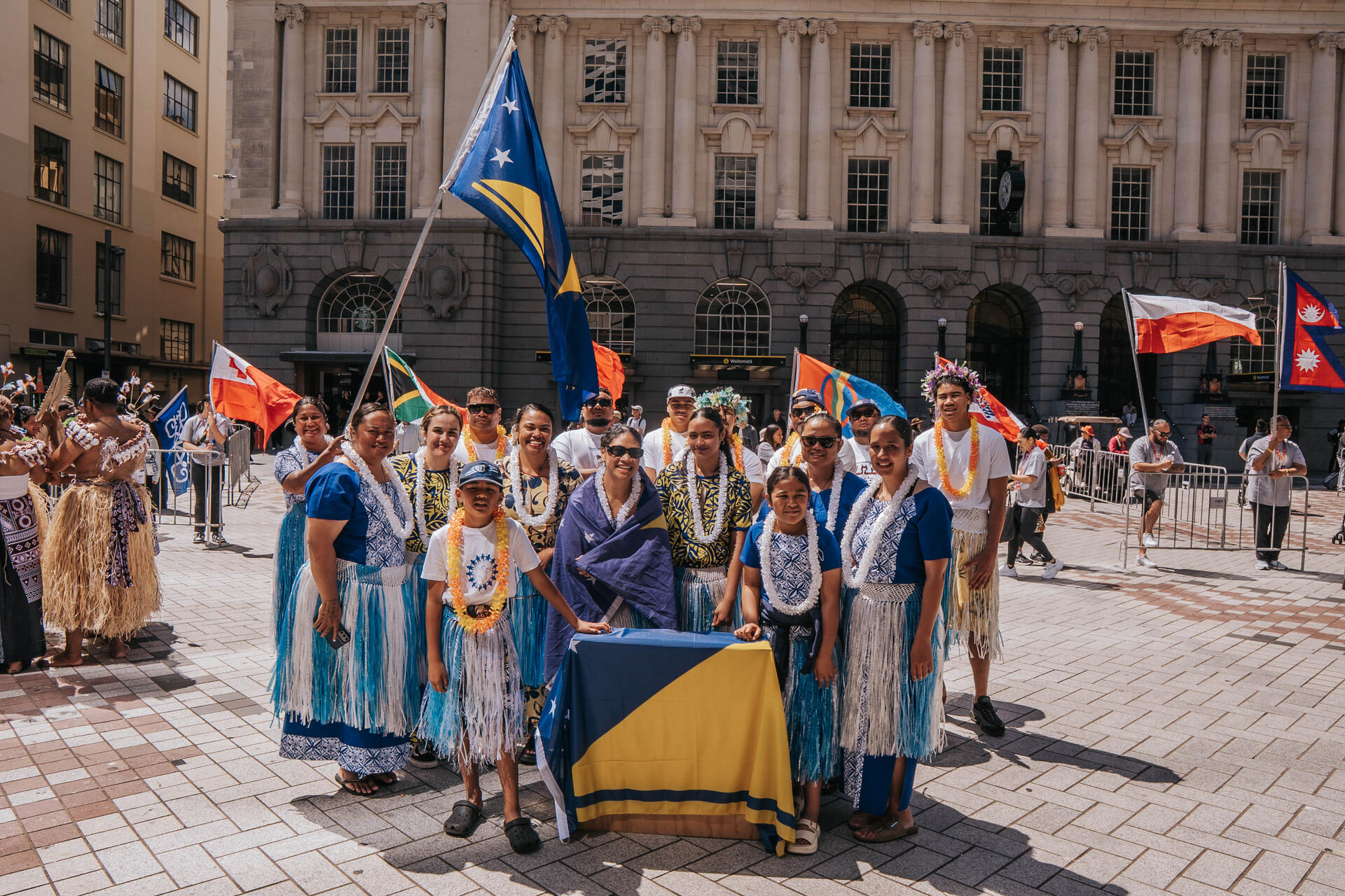 MTTA group before the parade