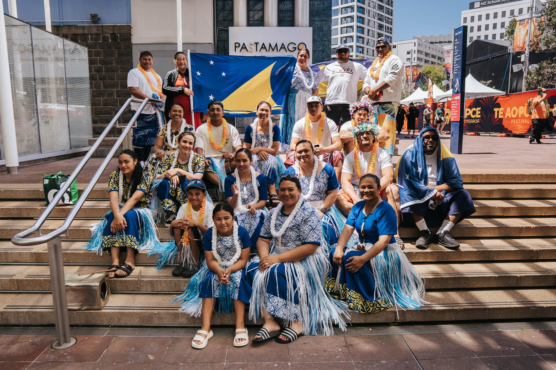 MTTA group on the steps