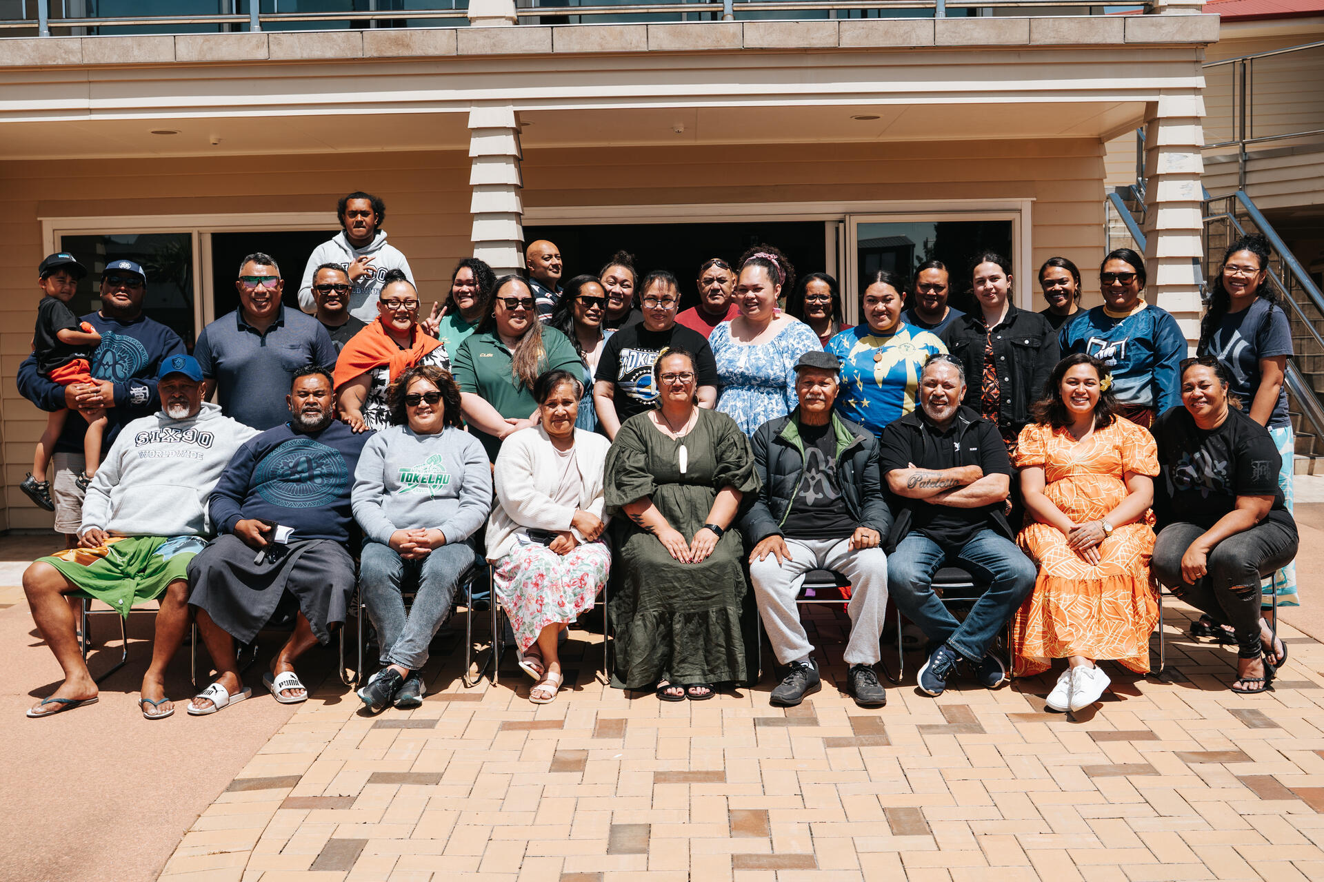 MTTA community group photo outside venue