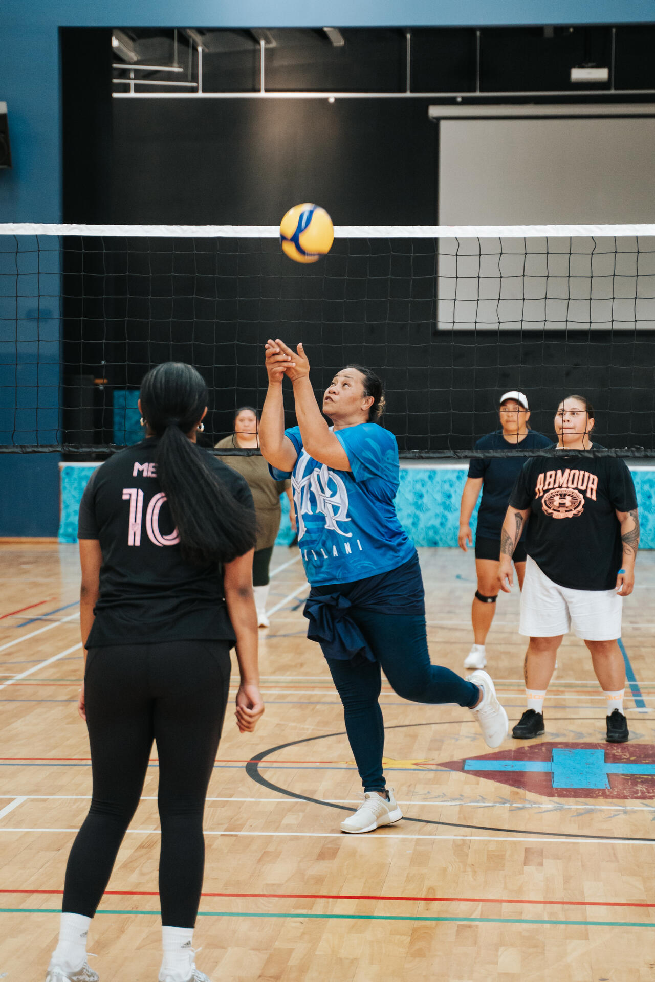Women's volleyball match
